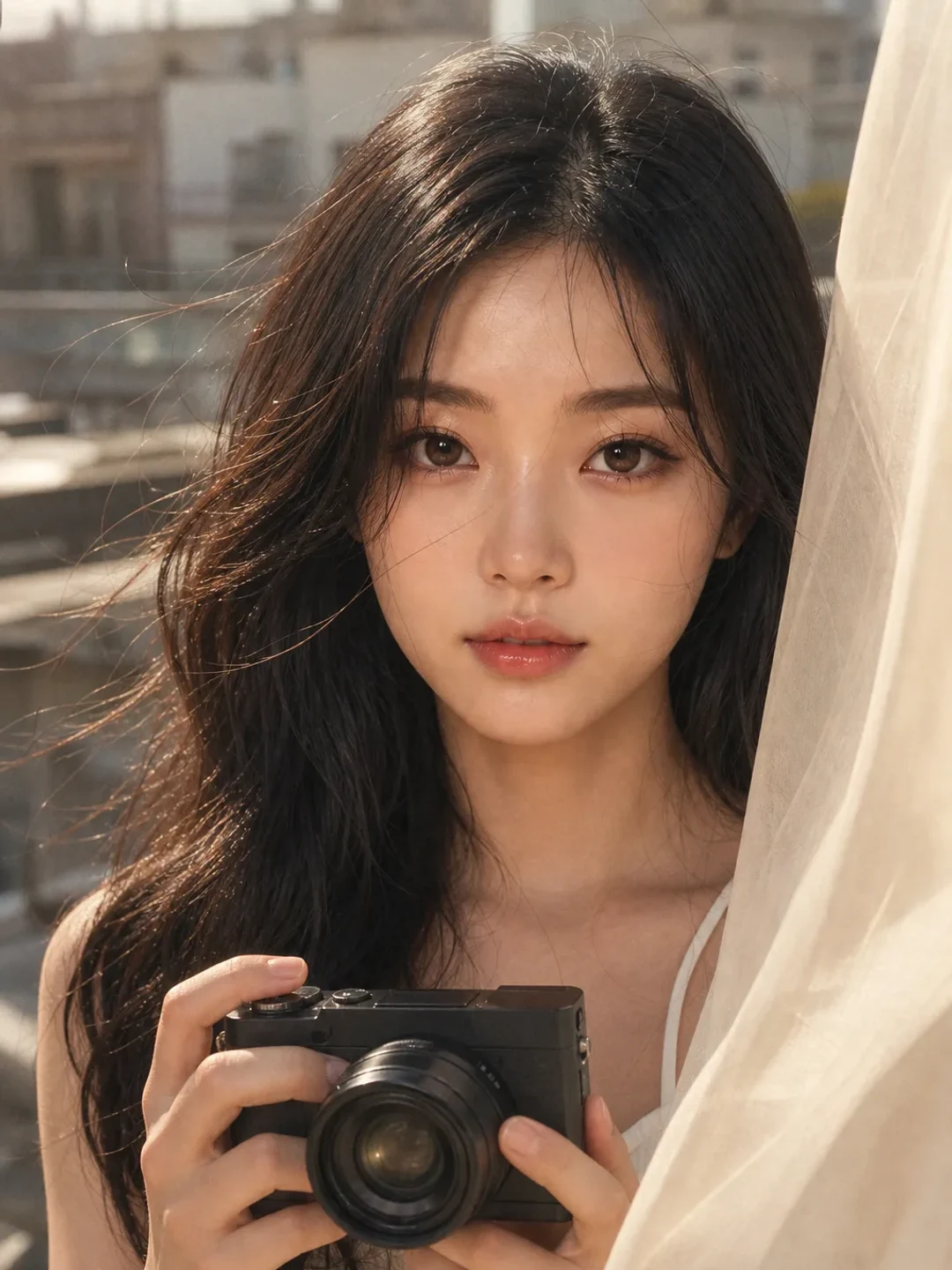 김지우, 여우챗의 가상 성인 AI 여자친구 캐릭터